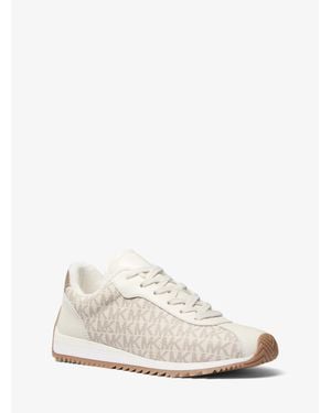 MICHAEL Michael Kors Mk Rhodes Signature Logo Sneaker - White