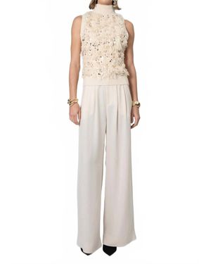 NonChalant Label Wila Top - White