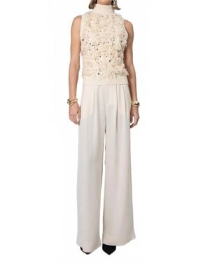 NonChalant Label Wila Top - White