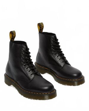 Dr. Martens 1460 Pascal Bex Pisa Leather Lace Up Boots - Black
