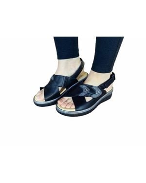 Eric Michael Orchid Sandal - Blue