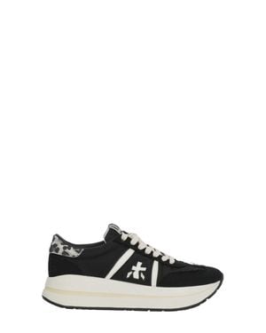 Premiata Bethcoin 8150 Animalier Sneakers - White