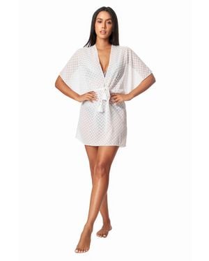 La Moda Clothing Bridgette Chevron Cover Up Maxi Dress - Multicolor