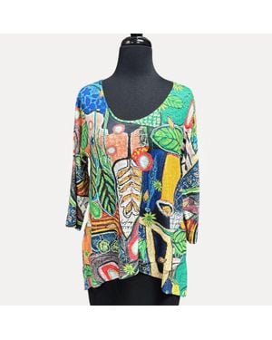 Inoa Stay Grounded Top - Blue
