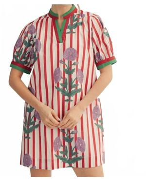 Jodifil Blooms Dress - Red