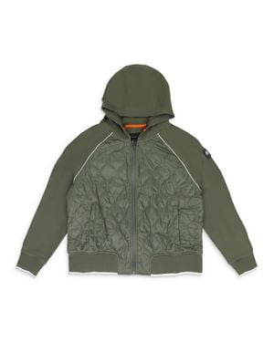 Moose Knuckles Huntington Zip Hoodie - Green