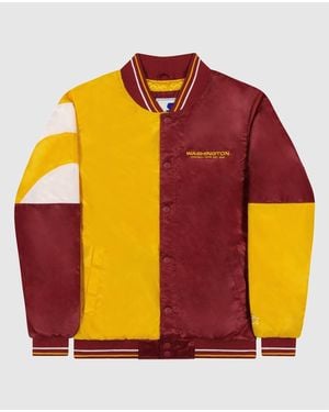 Starter Washington Commanders Varsity Satin Full-Snap Jacket - Orange