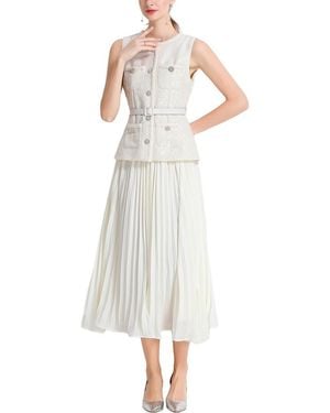 Kaimilan Midi Dress - White