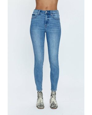 Pistola Aline High Rise Skinny Jean - Blue