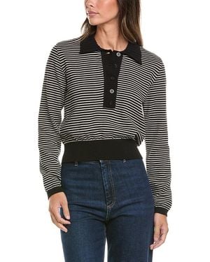 FRAME The Graduate Sweater - Gray