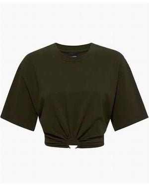 Le Superbe Trancas Crop Tee - Green