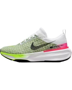 Nike Zoomx Invincible Run Flyknit 3/-Volt-Hyper Fn6821-100 - Green