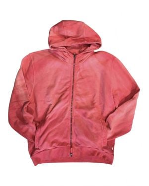 04651/ Dyed Zip Hoodie - Pink