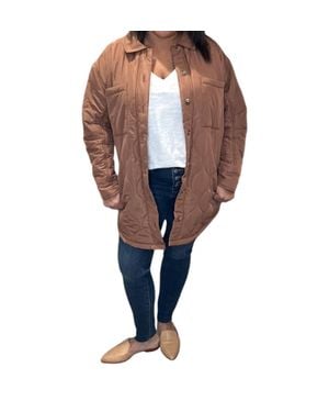 Saltwater Luxe Morrison Quilted Jacket - Brown