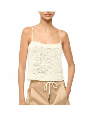 STAUD Haze Sleeveless Tank - White
