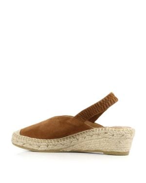 Kanna Suede Espadrilles - Brown