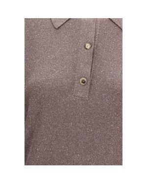 Calvin Klein Silk Sweatshirt - Brown