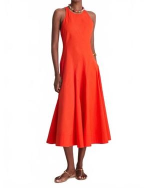 A.L.C. Gemma Midi Dress - Red