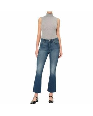DL1961 Bridget Boot High Rise Instasculpt Crop Jean - Blue