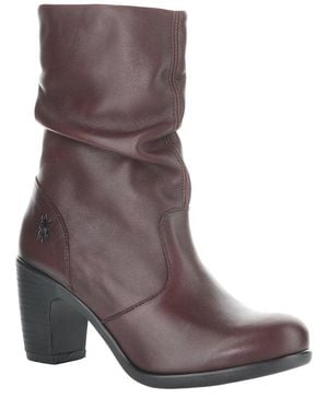 Fly London Klei Leather Boot - Brown