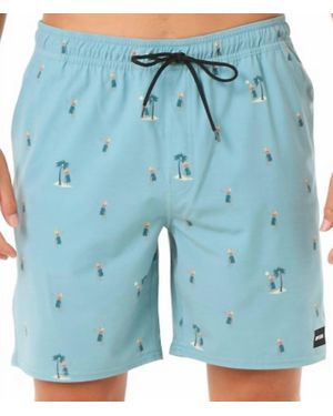 Rip Curl Hula Breach 18" Volley Short - Blue