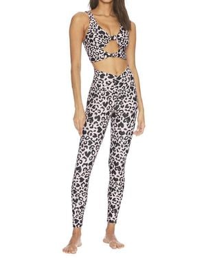 Beach Riot Cara Legging - Pink