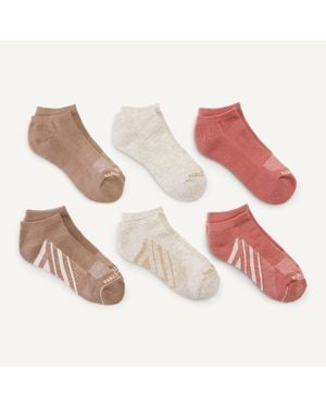 Nautica Athletic Low Cut Socks, 6-Pack - Pink