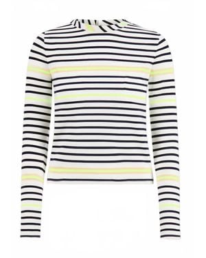 lemlem Azeb Rash Swim Top - Blue