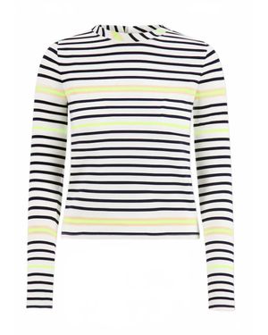 lemlem Azeb Rash Swim Top - Blue