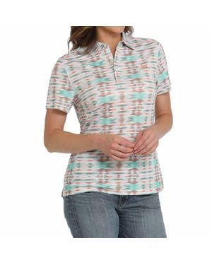 Cinch Polo Short Sleeve Shirt - Gray