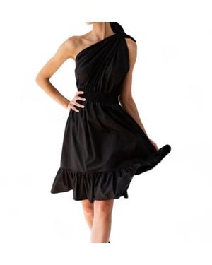 Monica Nera Demi Short Dress - Black