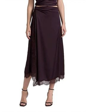 A.L.C. Bella Skirt - Purple