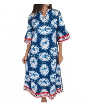 IslaPayal Como Midi Dress - Blue