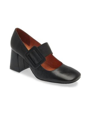 Chocolat Blu Halle Block Heel - Black