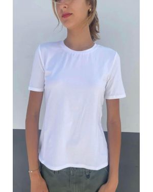 Catherine Gee Perfect Short Sleeve Tee - White