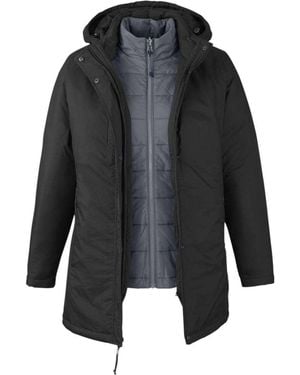 CORE365 Inspire 3-In-1 Jacket With Insulated Liner - Black