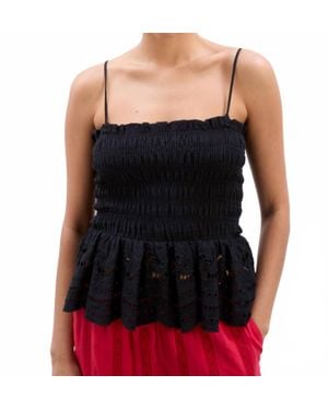 Damson Madder Martina Camisole Top - Black