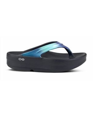 OOFOS Oomega Oolala Sandal - Black