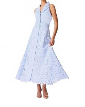 Elliatt Lacy Maxi Dress - Blue
