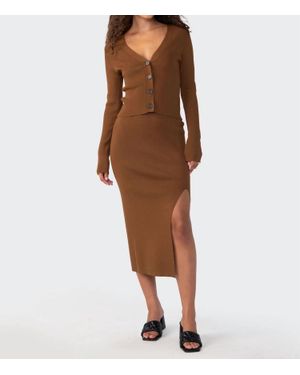 Sanctuary Play It Cool Cardigan - Brown