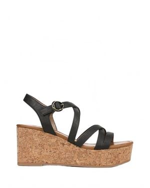 Blowfish Aurora Wedge Sandals - Black