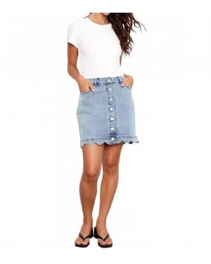 Charlie b Denim Skort - Blue