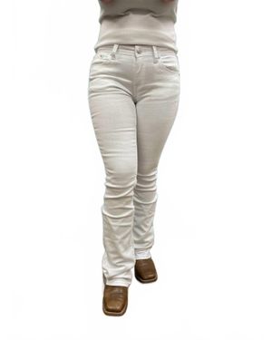 Grace In La Bootcut Jeans - Gray