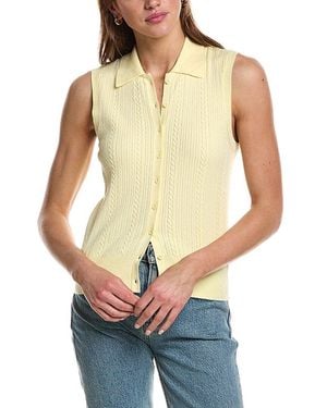 Design History Knit Tank Top - Blue