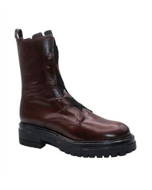 Eric Michael Quest Combat Boot - Brown