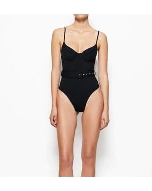 Jonathan Simkhai Signature Noa Swimsuit - Black