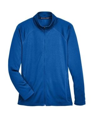 Devon & Jones Stretch Tech-Shell Compass Full-Zip Jacket - Blue
