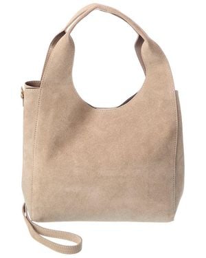 Isabella Rossetti River27 Suede Tote - Natural