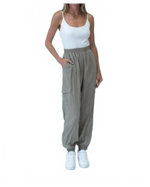 Six Fifty Lindsey Cargo Jumpsuit - Gray
