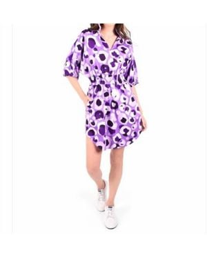 Emily Mccarthy Palmer Dress - Purple